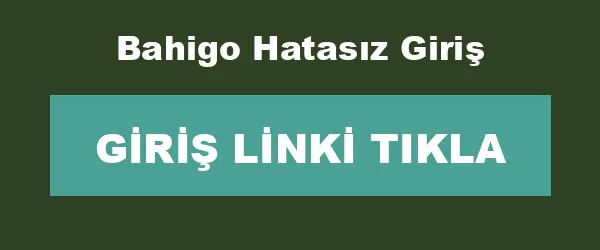 Bahigo Hatasız Giriş infografik